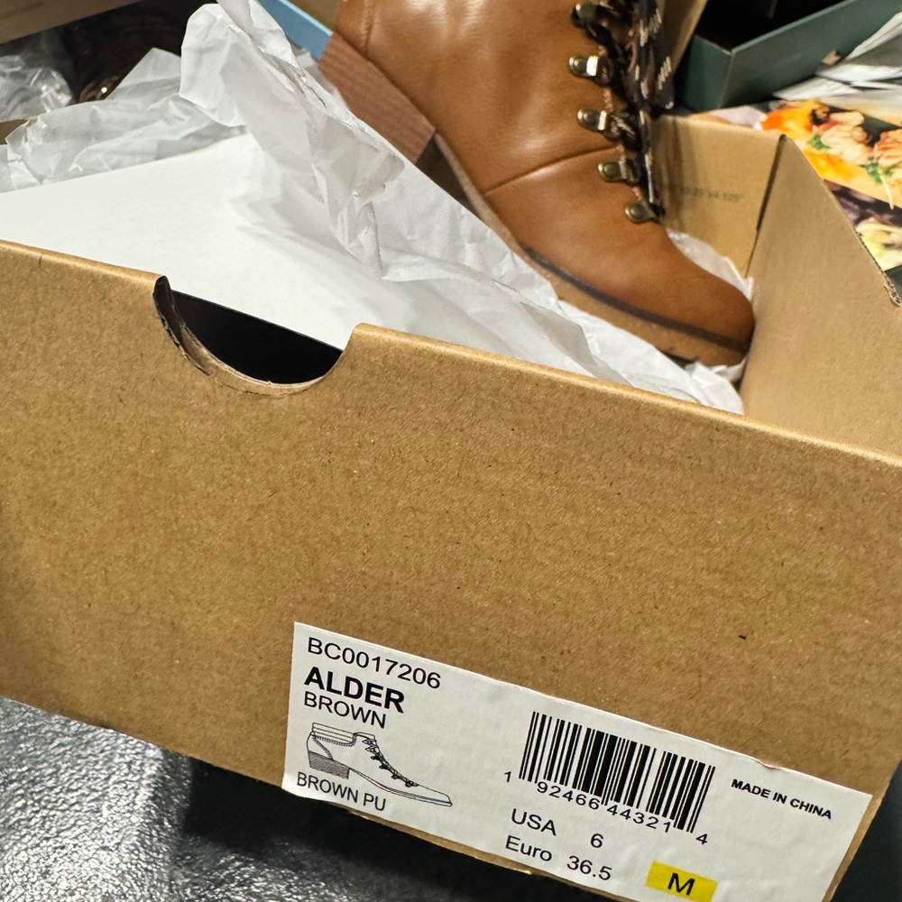 Alder Brown Ankle Boots